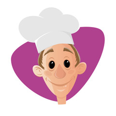 funny cartoon chef