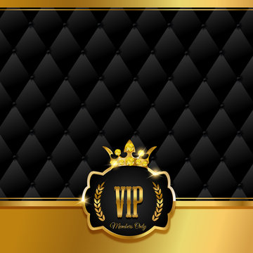 Premium background with gold elements