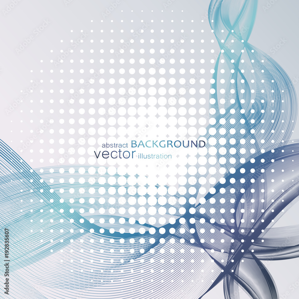 Poster abstract backgrounds with colorful wavy lines. elegant wave design. vector.