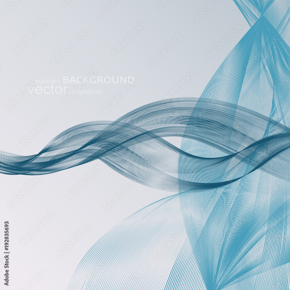 Poster abstract backgrounds with colorful wavy lines. elegant wave design. vector.