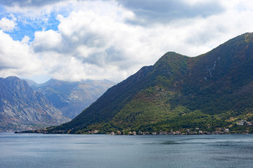 landscape, mountain and Adriatic sea view