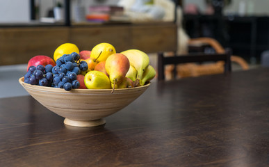 fruit in a plate - Powered by Adobe
