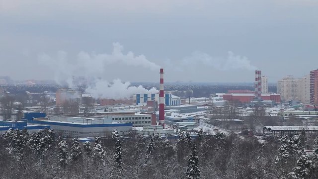 Air Pollution in Smoke Plant