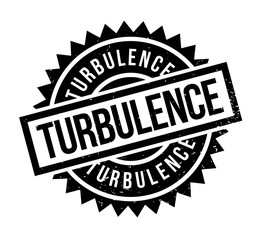 Obraz premium Turbulence rubber stamp. Grunge design with dust scratches. Effects can be easily removed for a clean, crisp look. Color is easily changed.