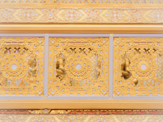 Pattern of The architecture  on The Royal Crematorium for HM King Bhumibol Adulyadej