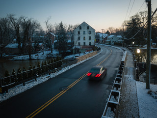 Aerial View of Allentown NJ