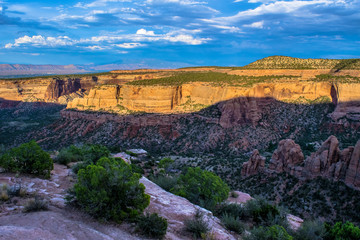 Sunset on Colorado National Monument