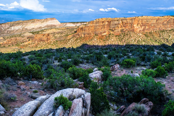 Sunset on Colorado National Monument
