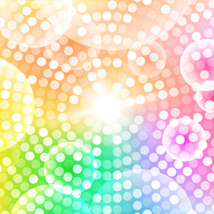 Abstract circular colorful background. Vector illustration.