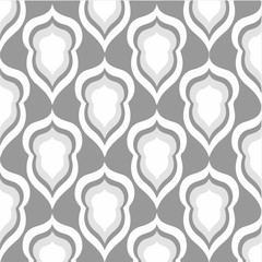 Seamless damask pattern - Illustration Damask, Decor, Plant, Scroll, Textile