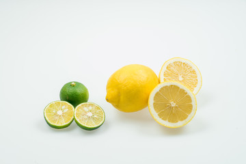 酢橘とレモン
