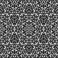 Vector damask seamless pattern - Illustration Curtain, Damask, Decor, Silk, Textile