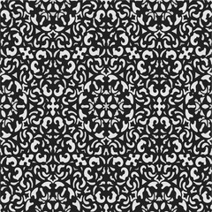 Vector damask seamless pattern - Illustration Curtain, Damask, Decor, Silk, Textile