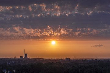 Sonnenuntergang Dortmund