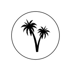 Palm tree logo
