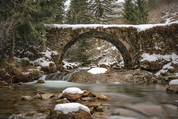 The canyon of the waterfalls, Bulgaria