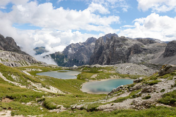 Mountain Lakes in the Dolomite - Near Tre Crime