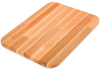 Cutting board isolated on white background