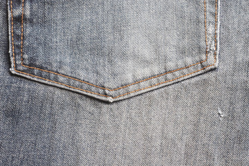 back pocket of jeans texture 
