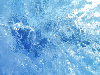 Colorful ice. Abstract ice texture. Nature background.