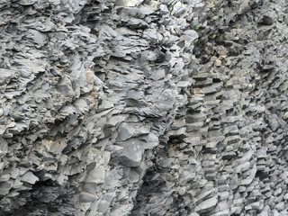 Vik i Myrdal - Basaltsäulen Reynisfjara bei Dyrholaey
