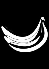 Banana icon vector