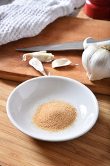 Organic roasted garlic powder