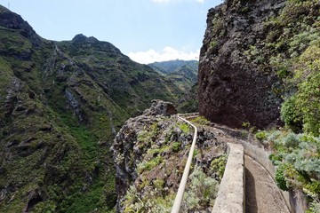 Teneriffa - von Punta del Hidalgo nach Batan de Abajo