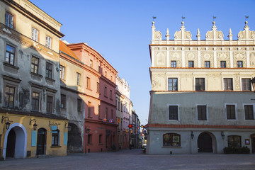Fototapeta na wymiar Lublin old town, Poland