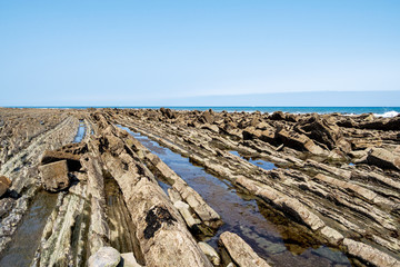 Spanien - Baskenland - Zumaia - Playa De Sakoneta