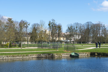 Fototapeta na wymiar parc de Rambouillet