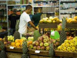 delicious tropical fruits