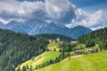 Solcava Panoramic Road in Summer © zkbld