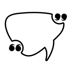 Fototapeta premium Speech bubble design