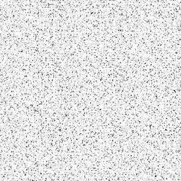 Seamless noisy vector texture. Abstract pattern of random dots and tiny stains for grunge or retro style.