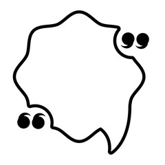 Speech bubble design