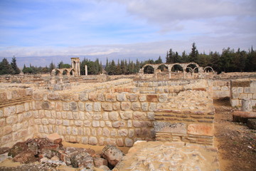 les ruines d'Anjar