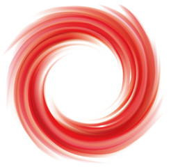 Vector swirling red backdrop. Juice of red fruits