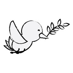 Cute bird icon