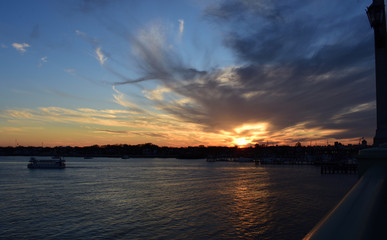 Sunrise in St. Augustine