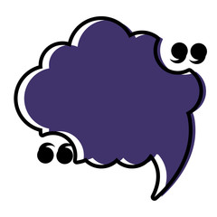 Speech bubble design