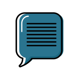 Speech bubble design