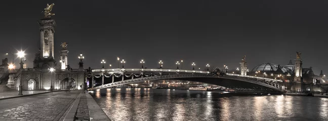 Velours gordijnen Pont Alexandre III Parijs - Pont Alexandre III