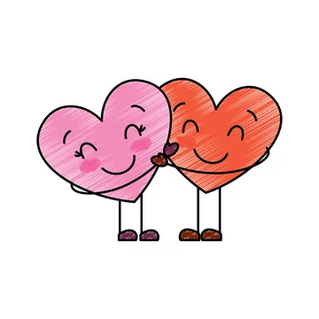 Cute love drawings hi-res stock photography and images - Page 2 - Alamy