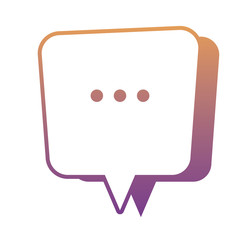 Speech bubble design