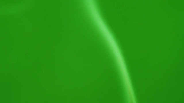 Smokey screen saver video in color green