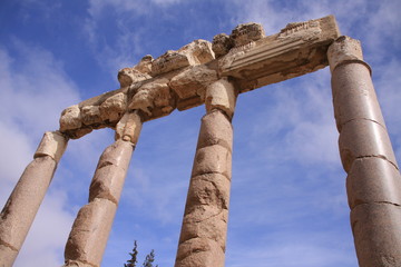 colonnes à Baalbek