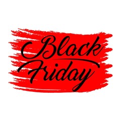 Black Friday Vector Template Design
