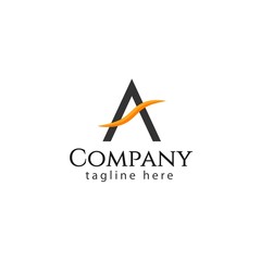 A Company Logo Vector Template Design