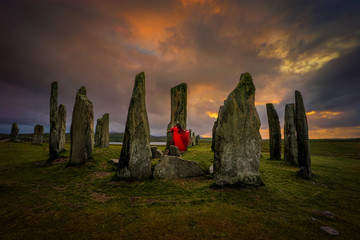 Callanish Red Dress